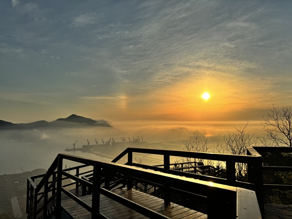 海上云台山景区。连云港市委宣传部供图