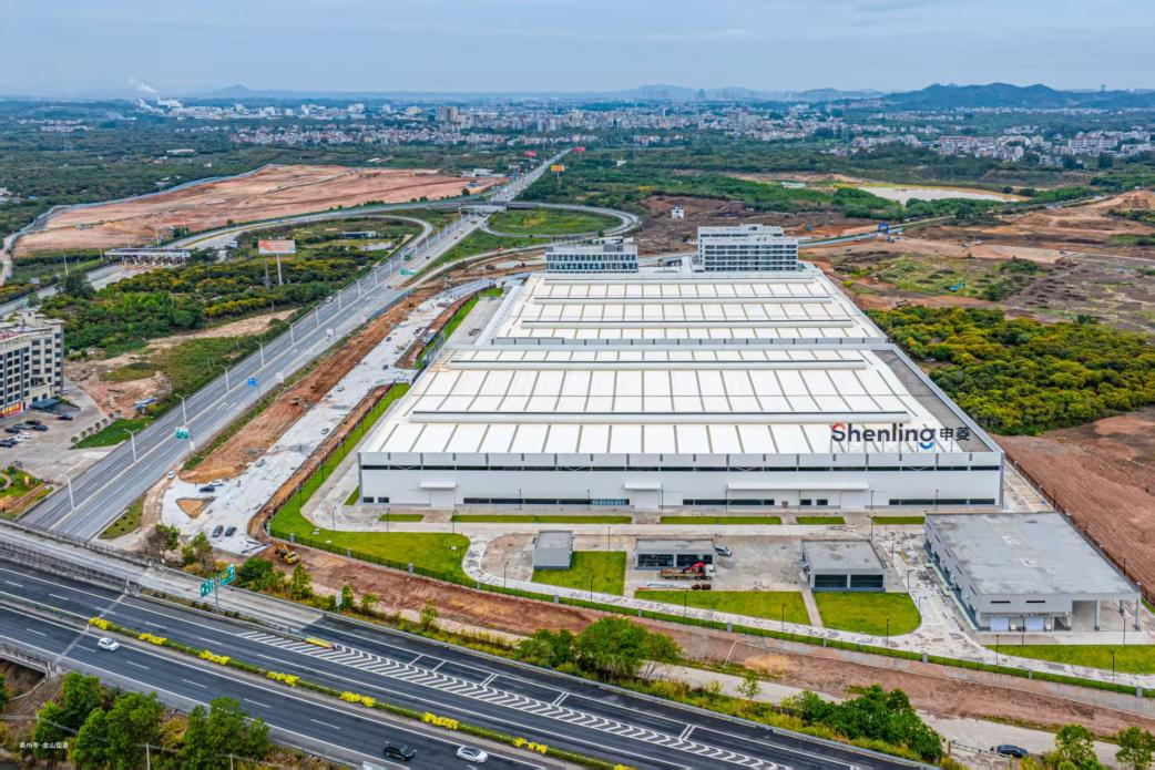 申菱高州基地位于金山工业园，涵盖科研办公、智能制造、生活配套等功能。受访者供图