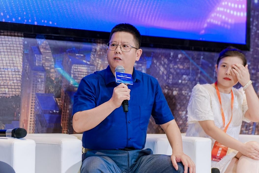 深圳讯方技术股份有限公司董事、总工程师丁振强。主办方供图