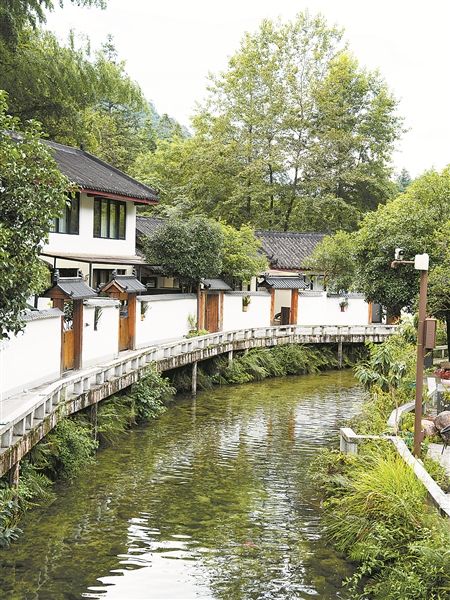 位于度假区内环境幽美的民宿。