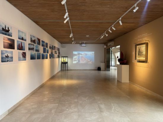 这是2025年9月12日拍摄的展览现场。（策展团队供图）